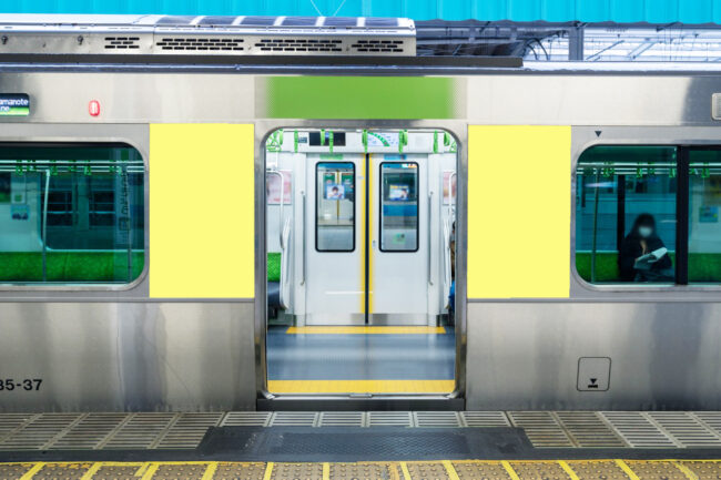 【電車広告】JR東日本 山手線 車体広告 28日間（1編成）