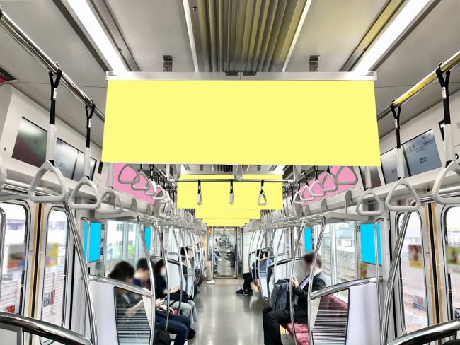 【電車広告】東武 半蔵門線直通 広告貸切電車 15日間