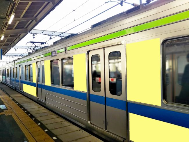 【電車広告】東武 東上線地上車 車体広告 1年間