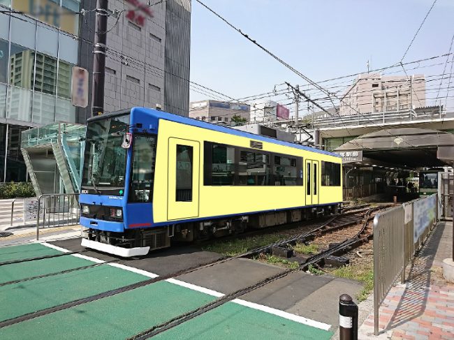 【電車広告】都電 荒川線 ラッピング都電 1ヶ月間