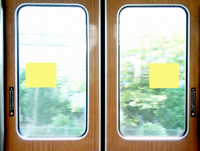 【電車広告】阪急 全線 ドアステッカー 1ヶ月間（3・4枠）