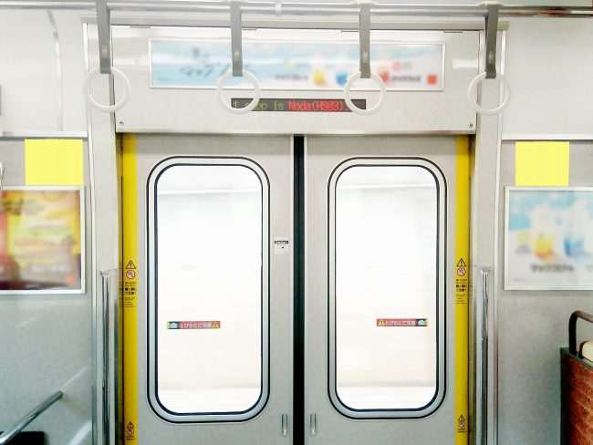 【電車広告】阪神 車内ステッカー 1ヶ月間（1車2枚掲載）