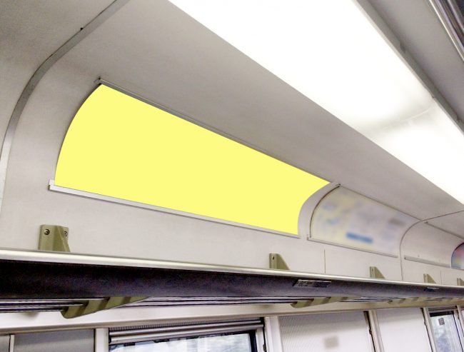 【電車広告】JR西日本 普通電車 全車 まど上ポスター 1ヶ月間