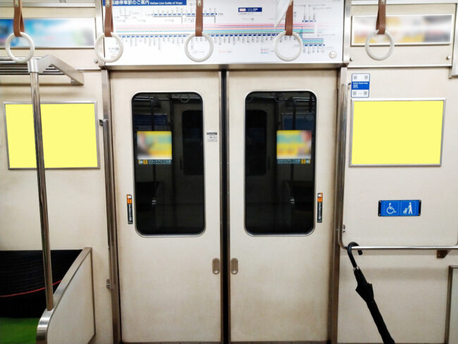 【電車広告】京阪 全線 ドア横ツイン 7日間