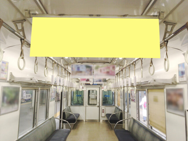 【電車広告】南海 全線 中づりポスター ワイドサイズ（片面掲載） 3日間