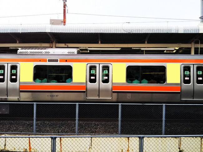 【電車広告】JR東日本 武蔵野線 車体広告 12週間（1編成）