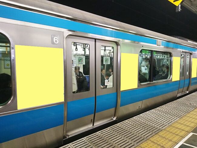 【電車広告】JR東日本 京浜東北線・根岸線 車体広告 28日間（1編成）