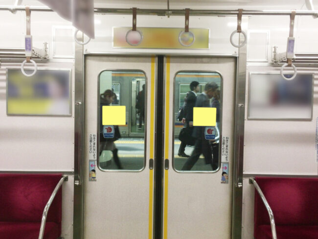 【電車広告】泉北高速鉄道 ドアステッカー 1ヶ月間 16枚掲載