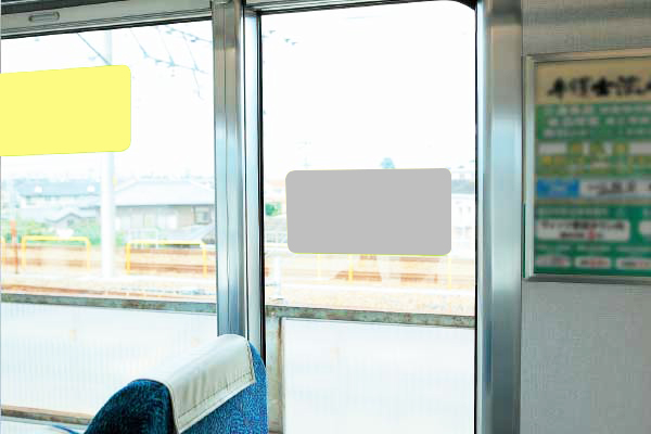 【電車広告】愛知環状鉄道 ステッカー（ドア横B） 1ヶ月間